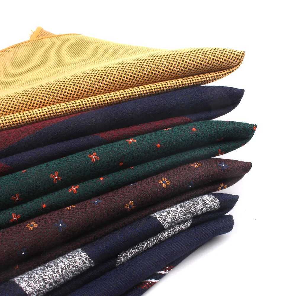 Soft fabric pocket square suitable for mens and womens chest towels Hanji gentlemen Hanji mens set handle cartoon pocket towel gift W241213