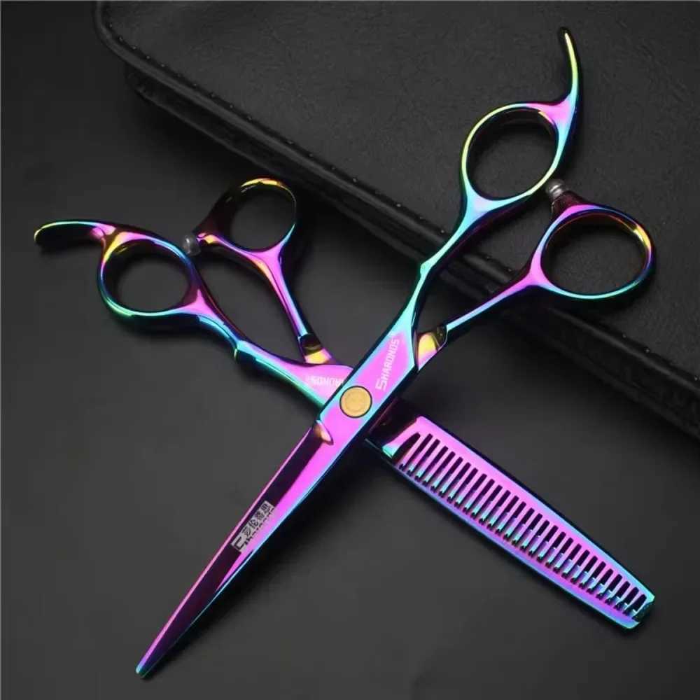 New Arrival SHARONDS Hairdressing Professional Scissors 6 Inch Specialized Hair Shears Barber Specialized Clippers Hair Cutting Tools Z241213