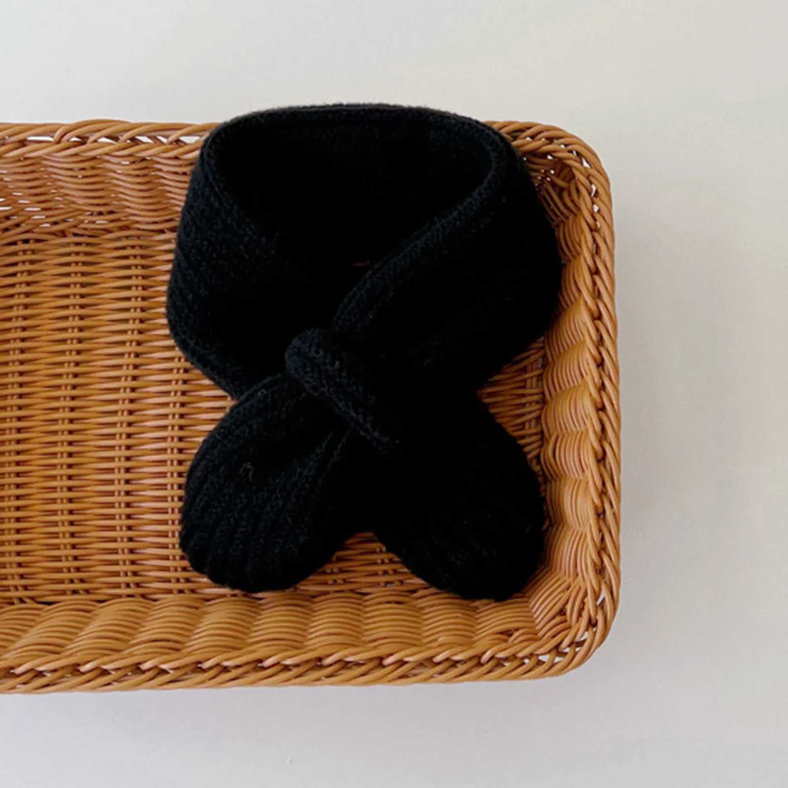 Scarves Wraps Korean Style Candy Color Baby Winter Scarf Autumn Winter Warm Scarves Toddler Boy GirlWool Knitted Scarves For Kids Warm Scarf H241213