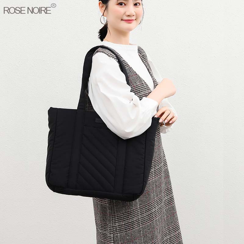 2024 New Casual Lightweight Tote Large Capacity Shoulder Handheld Commuter Versatile Women's Bag