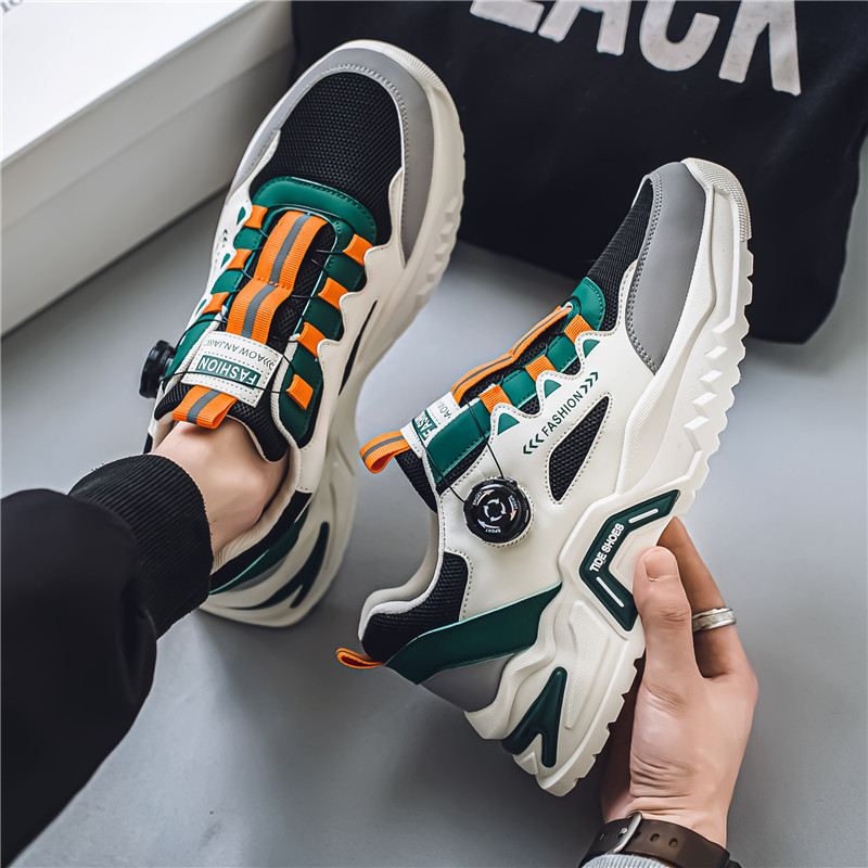 buckle trendy casual sports casual comfortable lightweight walking shoes soft soled non slip outdoor running shoes student sneakers size 39-44