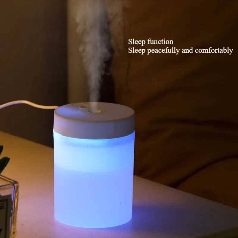 220/200ML Mini Air Humidifier Portable USB Essential Oil Diffuser Car Diffuser for Home Bedroom Humidifier Air Cleaner DiffuserXJ241213