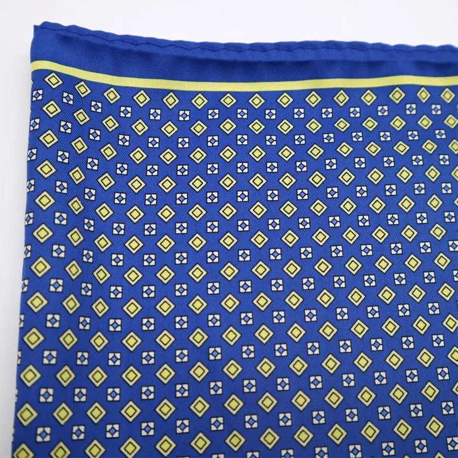 30 color luxury mens pocket square 12 inch large soft Hanki mens handbag W241213