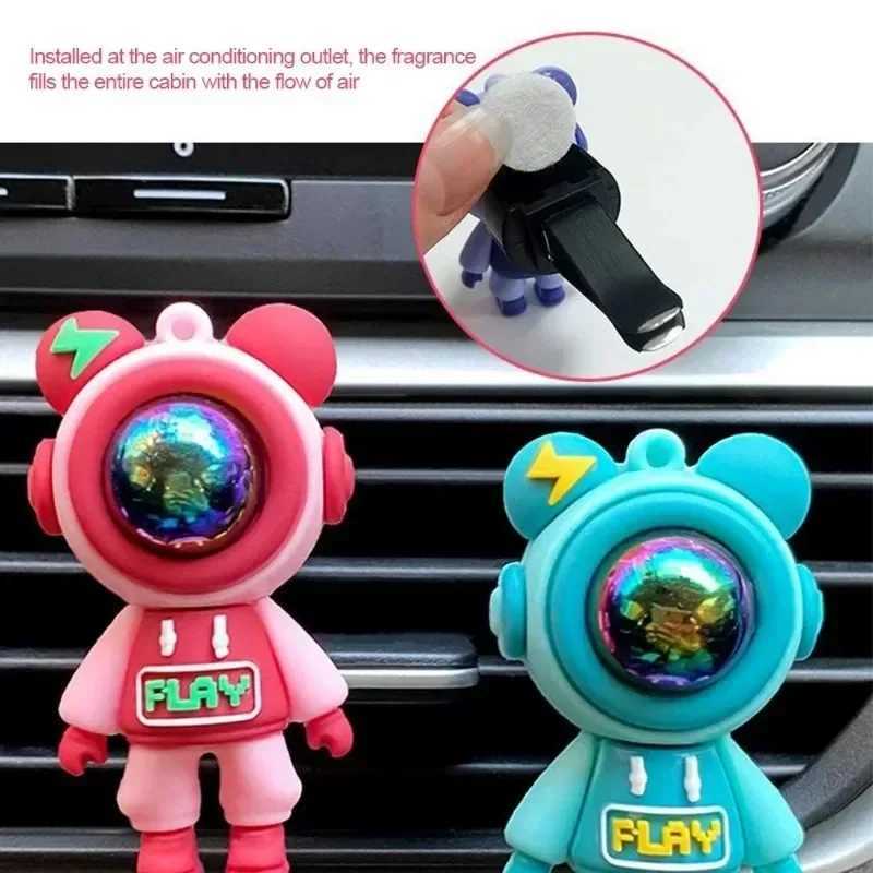 Pilot Bear Air ener Car Air Vent Decoration Perfume Clip Car Accessories Interior Fragrance Air Outlet Car Perfume DiffuserXJ241213