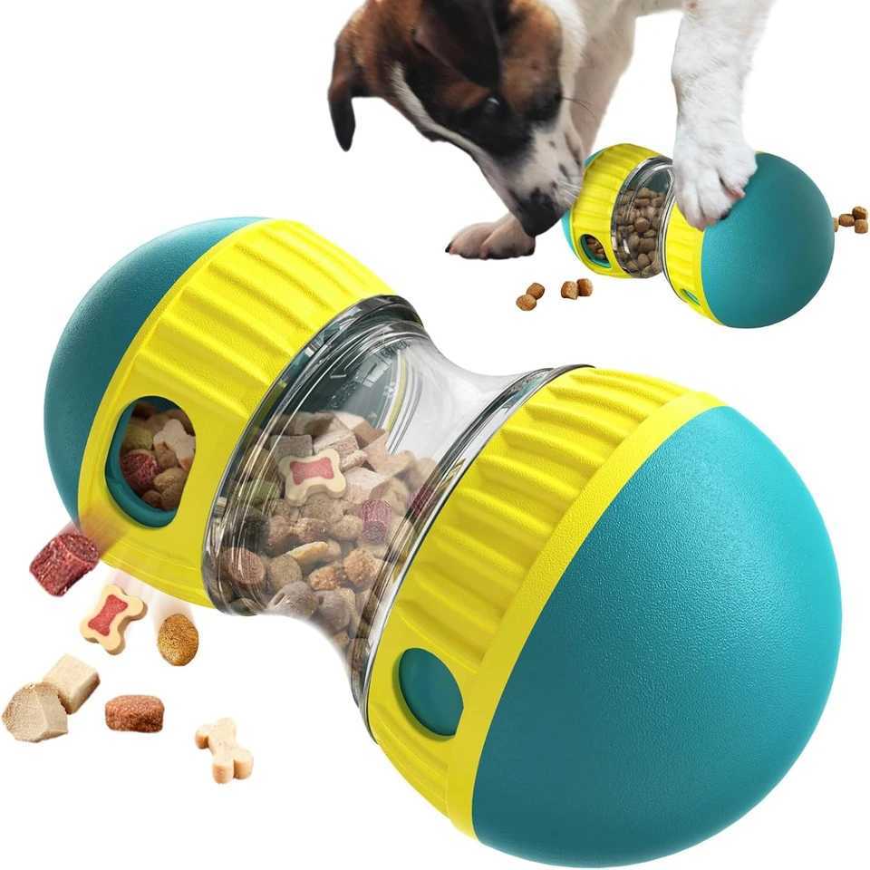 Interactive slow dog feeders toys puzzle toys food dispensers used for treating small and medium-sized dogs distributing toys to improve digestion X24