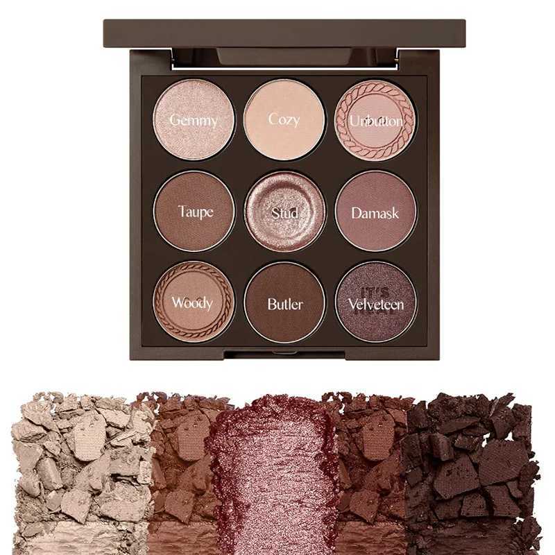 High pigment eye makeup palette matte metal eye shadow tray can be blended with natural color cosmetics gifts 2024 W241213