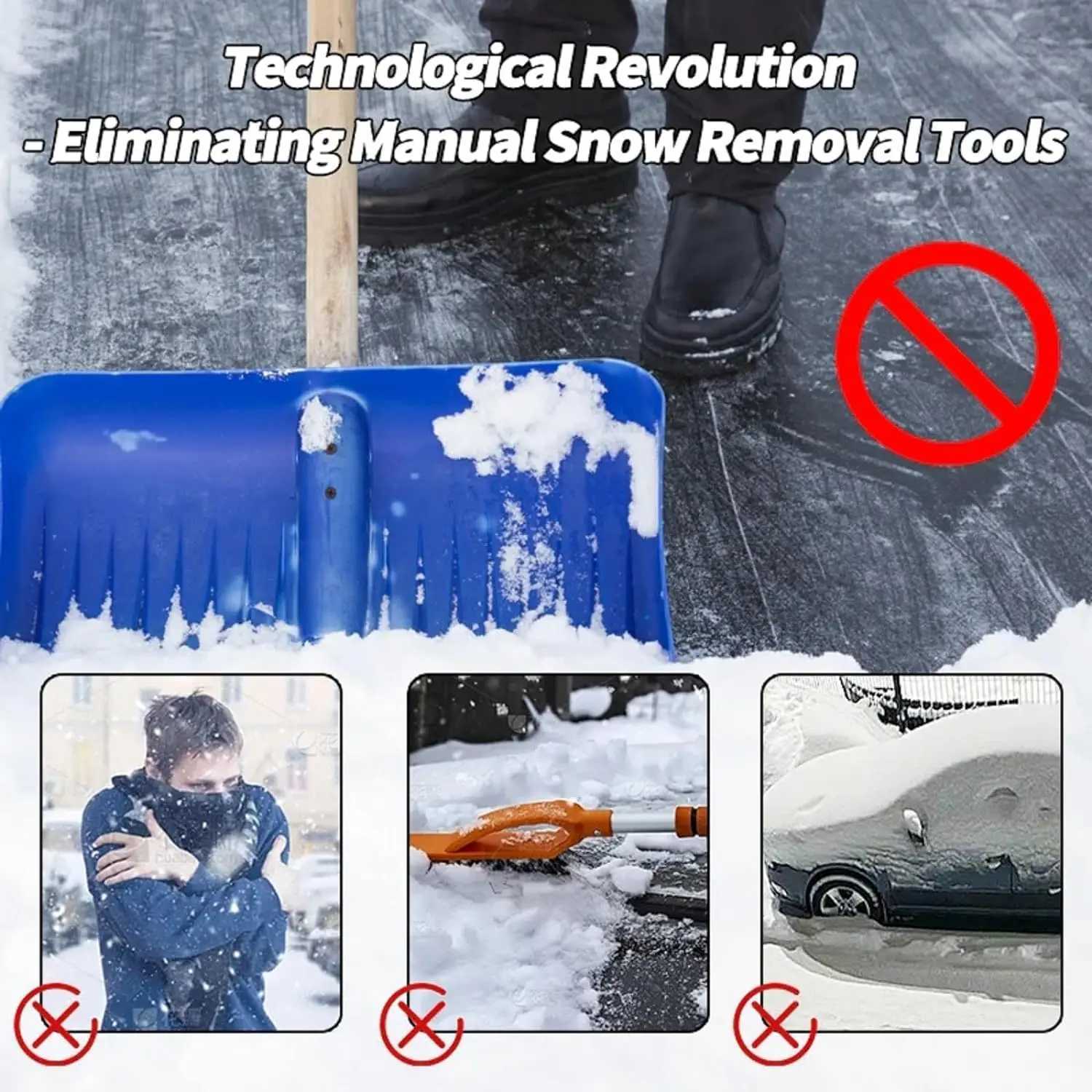 Portable Vehicle Microwave Deicing Instrument Solid Aroma Car Diffusers for Auto Truck Antifreeze Snow Removal InstrumentXJ241213