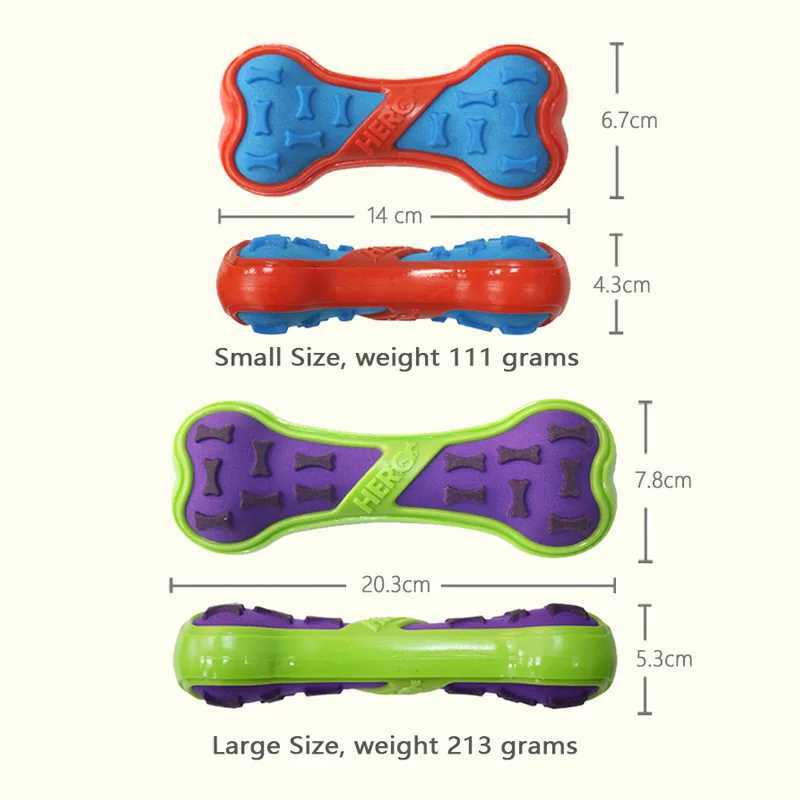 CAITEC dog toy squeeze bar and bone floating spring are suitable for soft toys and chasing X241213