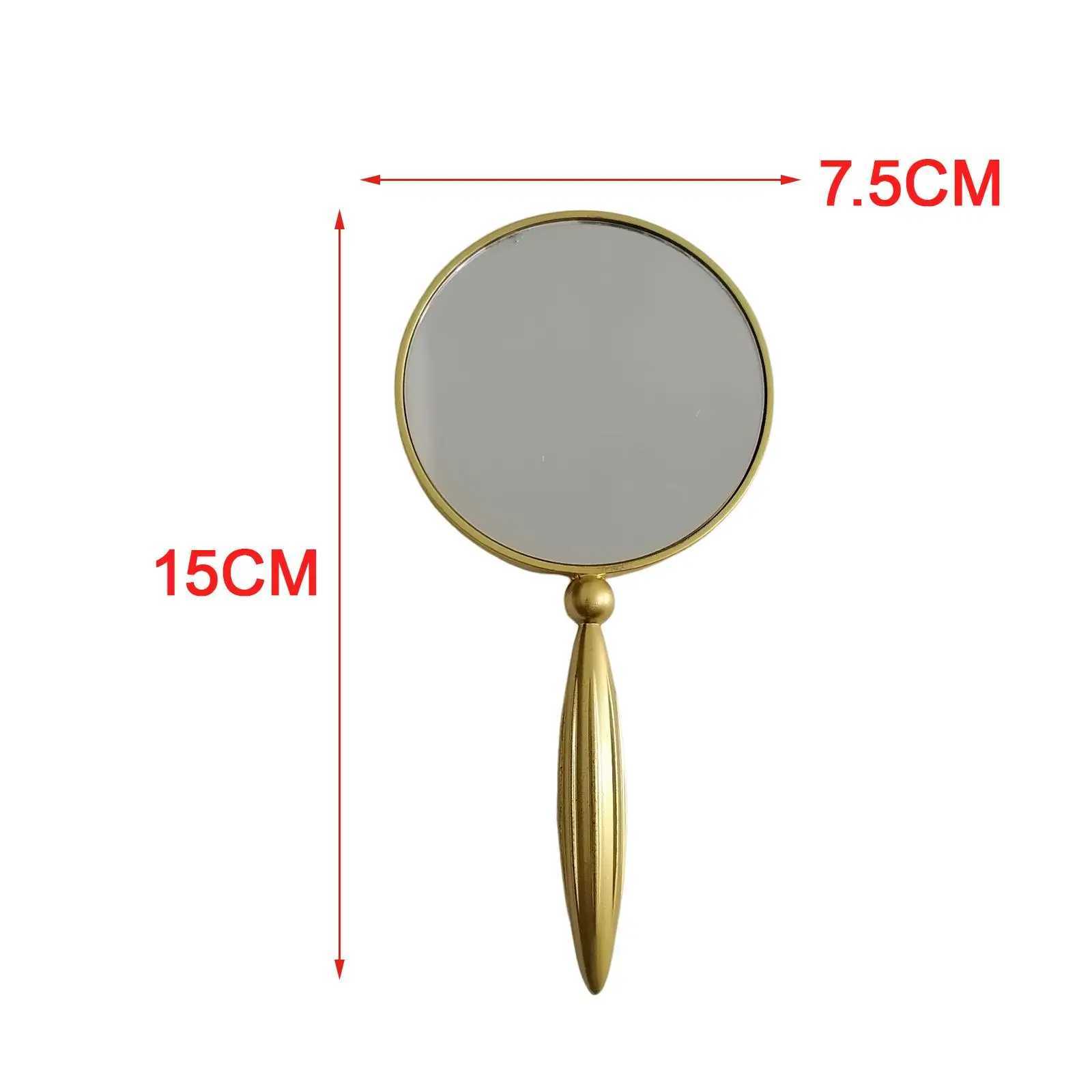 Handheld Mirror Creative Hairstyling Vanity Mirror Hand Held Decorative CosmeticXJ241213