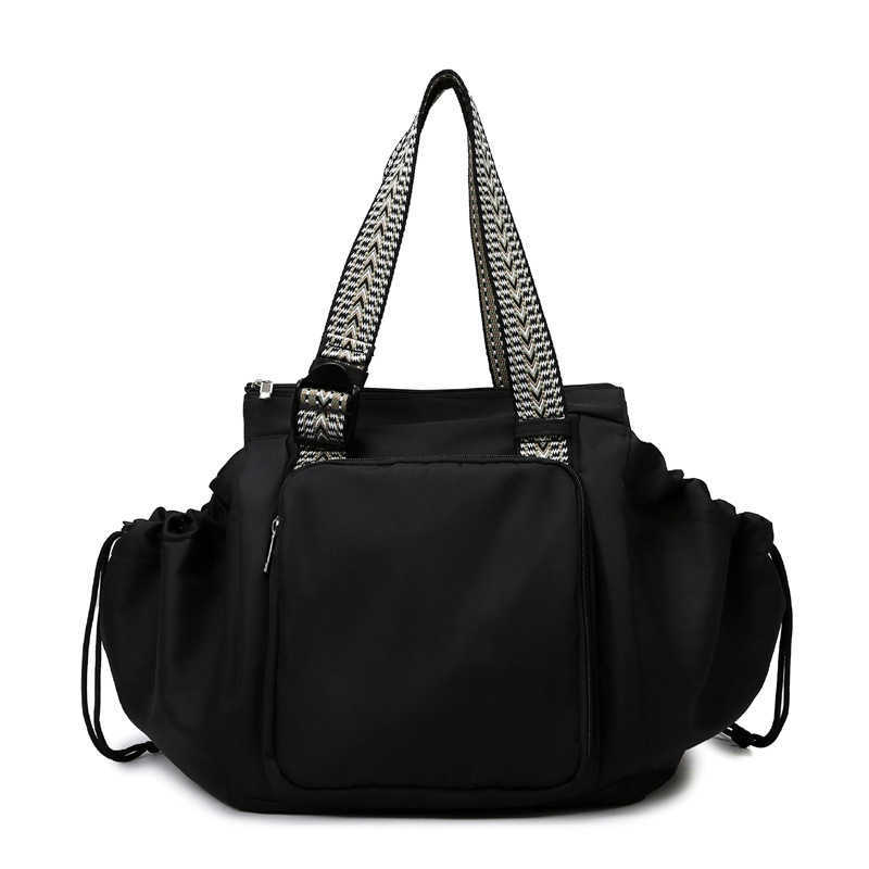 Versatile Cradle Bag Travel Storage Bag Women's Shoulder Bag Multi functional Mommy Bag Cross Shoulder Bag 241215