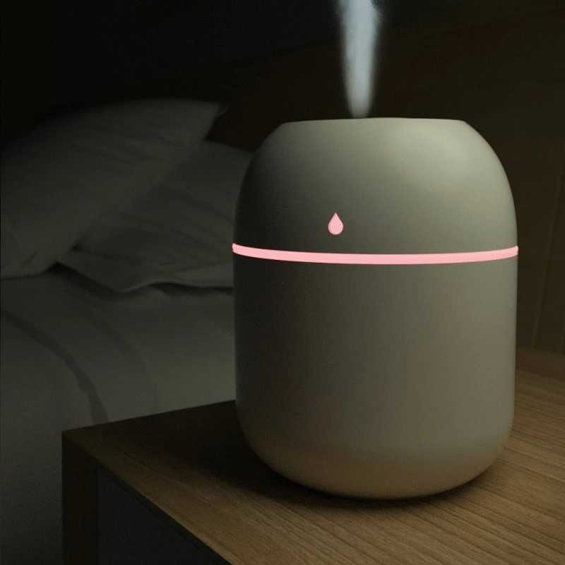 USB Aroma Diffuser Humidifier Sprayer Portable Car Appliance 220ml Electric Humidifier Desktop Home Fragrance Perfumes DiffuserXJ241213