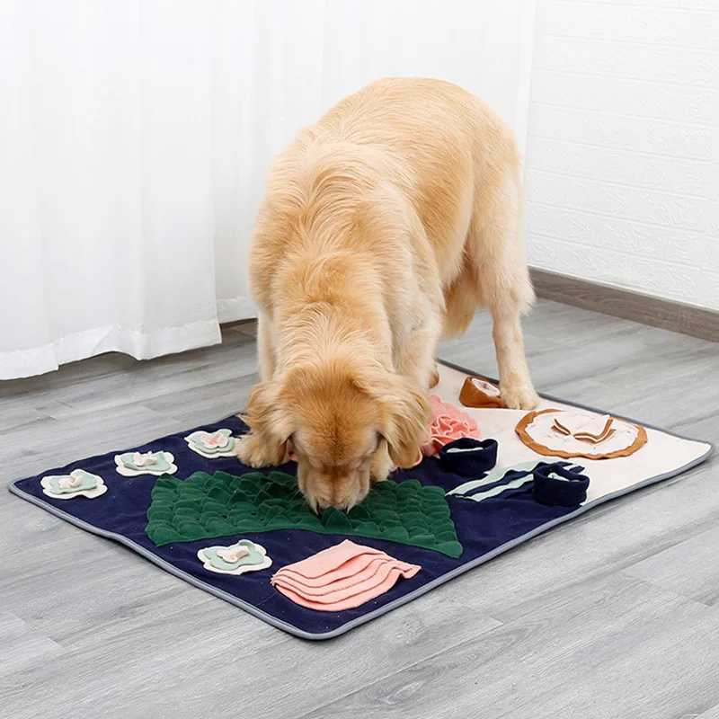 Interactive Stinky Puzzle Carpet Nose Working Pet Inhalation Pad for Dogs - Inhalation Pad for Small Medium and Large Dogs X241213