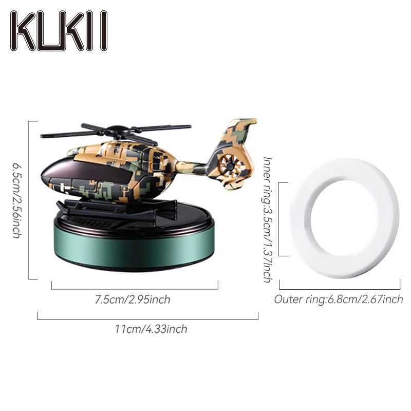 Odorless DIY Perfume heliter solar car air eners rotating decorations ornaments dashboard fragrance aroma diffuser menXJ241213