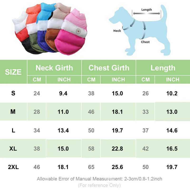 Warm Winter Pet Dog Clothes Puppy Coat for Small Medium Dog Windproof Cat Down Jacket French Bldog Coat Chihuahua Vest Costume Y241212