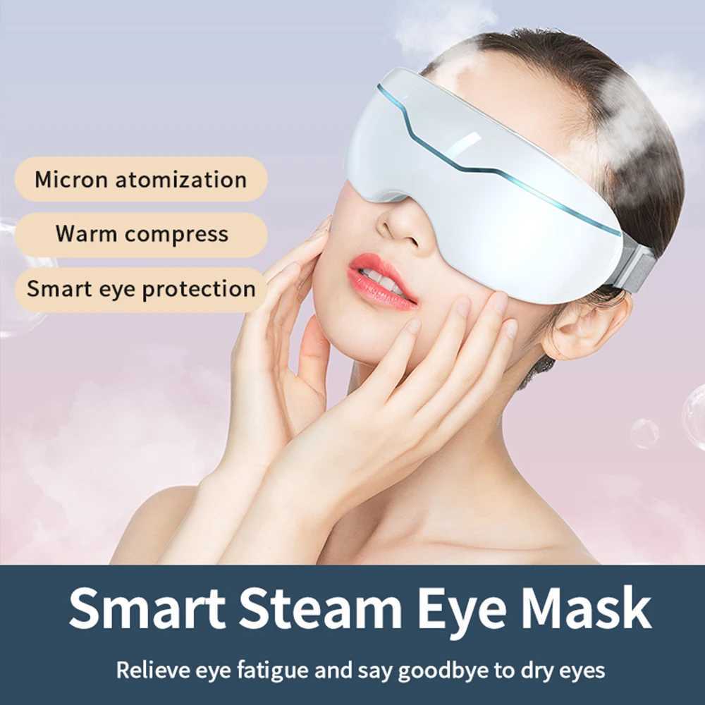 Electric Smart Eye Massager With Heated 2 Modes Nano Steam Eye Massager For Dry Eye Strain Eye Fatigue Relief Better Sleep W241213