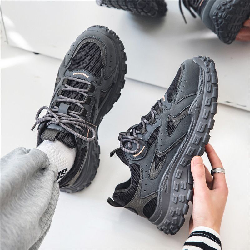 Autumn Mens Casual Shoes Leather Men's Sneakers Comfortable Soft Male Wark Board Shoes Platform Shoe for Men