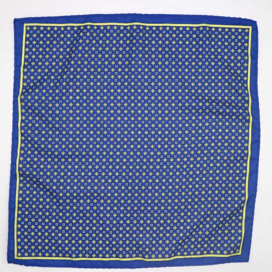 30 color luxury mens pocket square 12 inch large soft Hanki mens handbag W241213