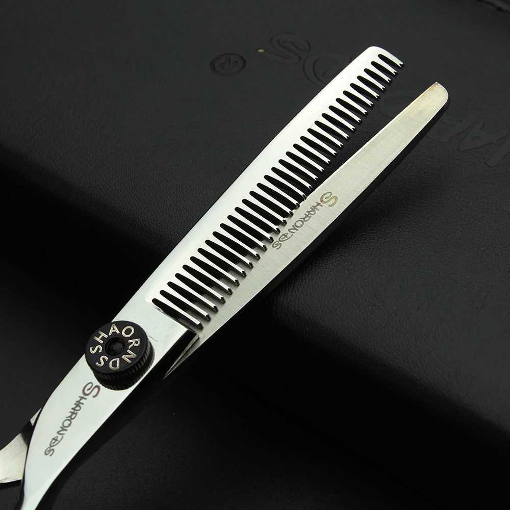 New Arrival Sharonds Professional Barber Equipment Japanese Silver 6-inch Barber Z241213