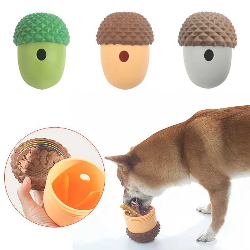 Dog toys leak food balls interesting interactions slow feeders bowls puzzle toys pine cones pet teeth cleaning chewing toys pet supplies X241213