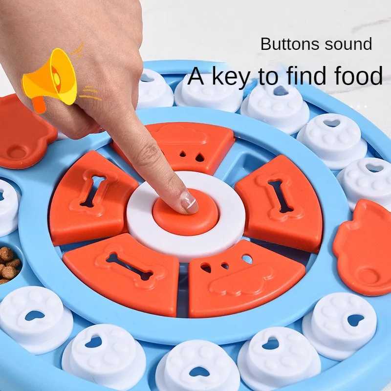 Puzzle toys for puppies and dog drawers to relieve boredom with sliding push food storage training Olfactory Intelligence X241213
