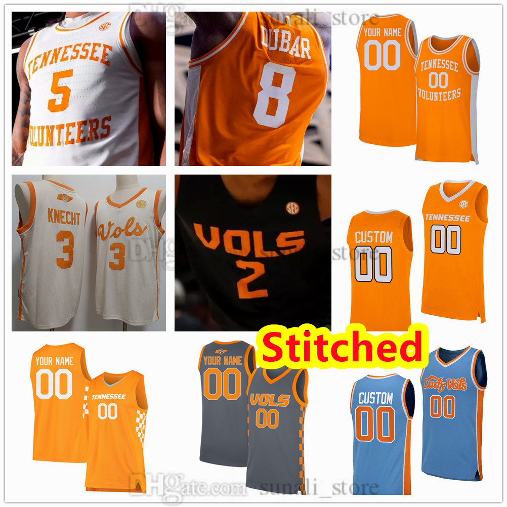 Stitched Tennessee College Basketball Jersey Volunteers 3 Dalton Knecht 5 Zakai Zeigler 34 Felix Okpara 7 Igor Milicic Jr. 15 Jahmai Mashack 2 Chaz Lanier 11 Gainey