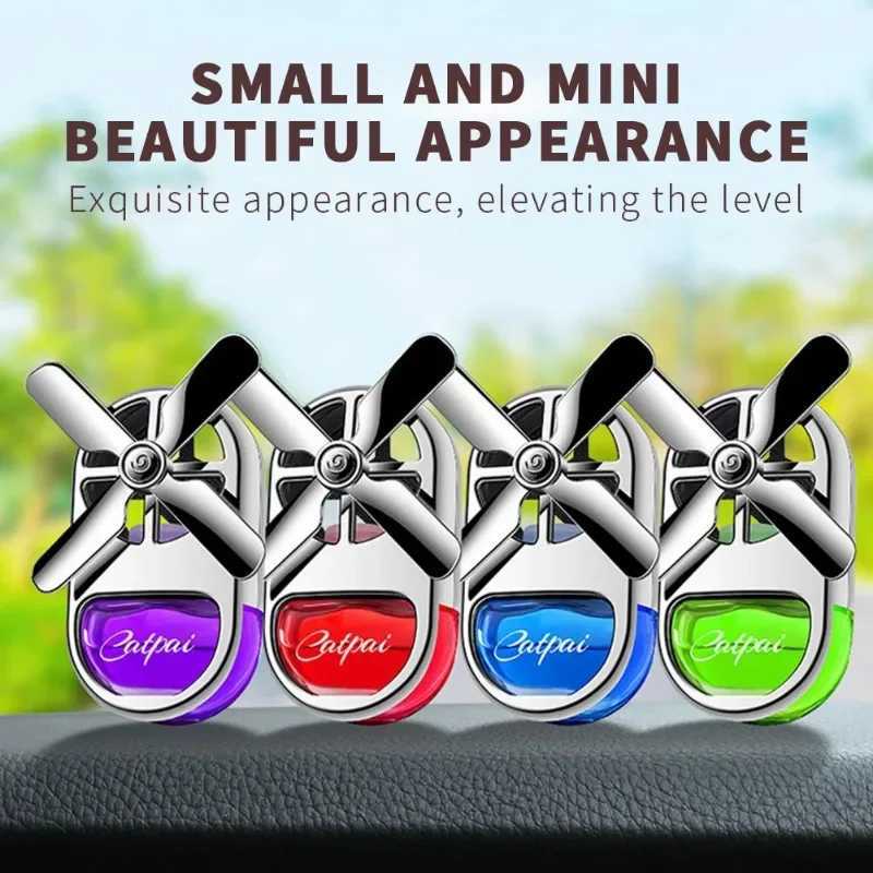 Solar Powered Car Air ener Heliter Propeller Scent Supplies Car Decoration Accessories Flavored Perfume DiffuserXJ241213