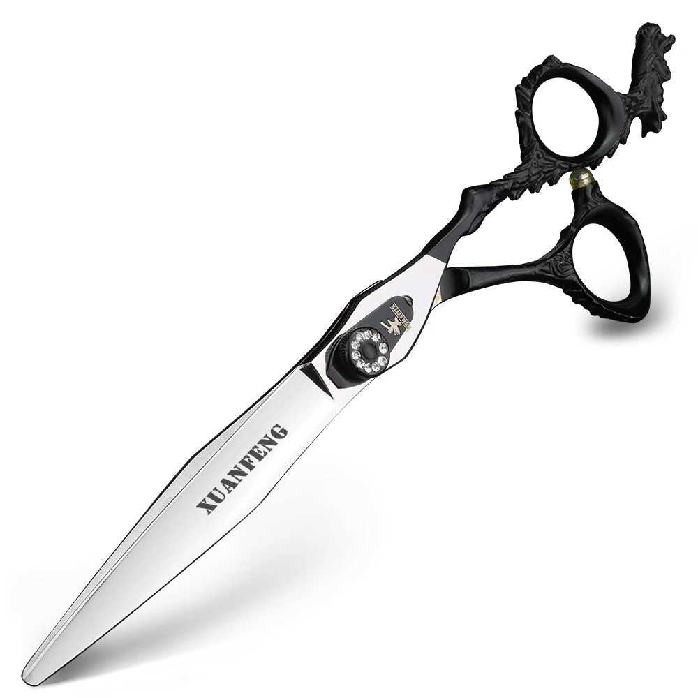 New Arrival 7-inch bearing dragon handle hair clip hair clipper styling tool cutting shears and slimming shears Z241213