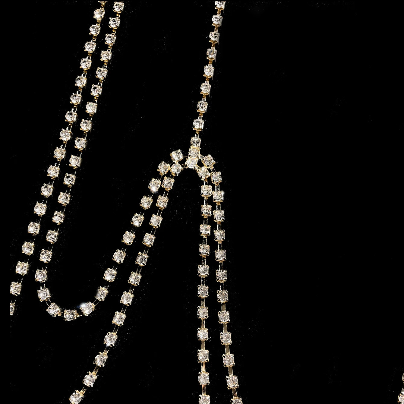 Light y dress accessories tassel shoulder chain fashionable and versatile body niche highend sense temperament a 241213