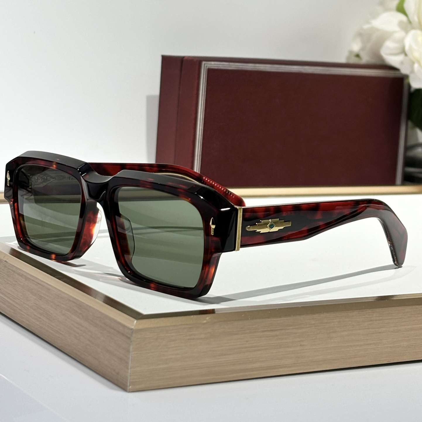 Sunglasses For Men Women Fashion DAKOTA Summer Designer Stylish High Street Catwalk Style Anti-Ultraviolet UV400 Plate Square Full Frame Glasses Rando