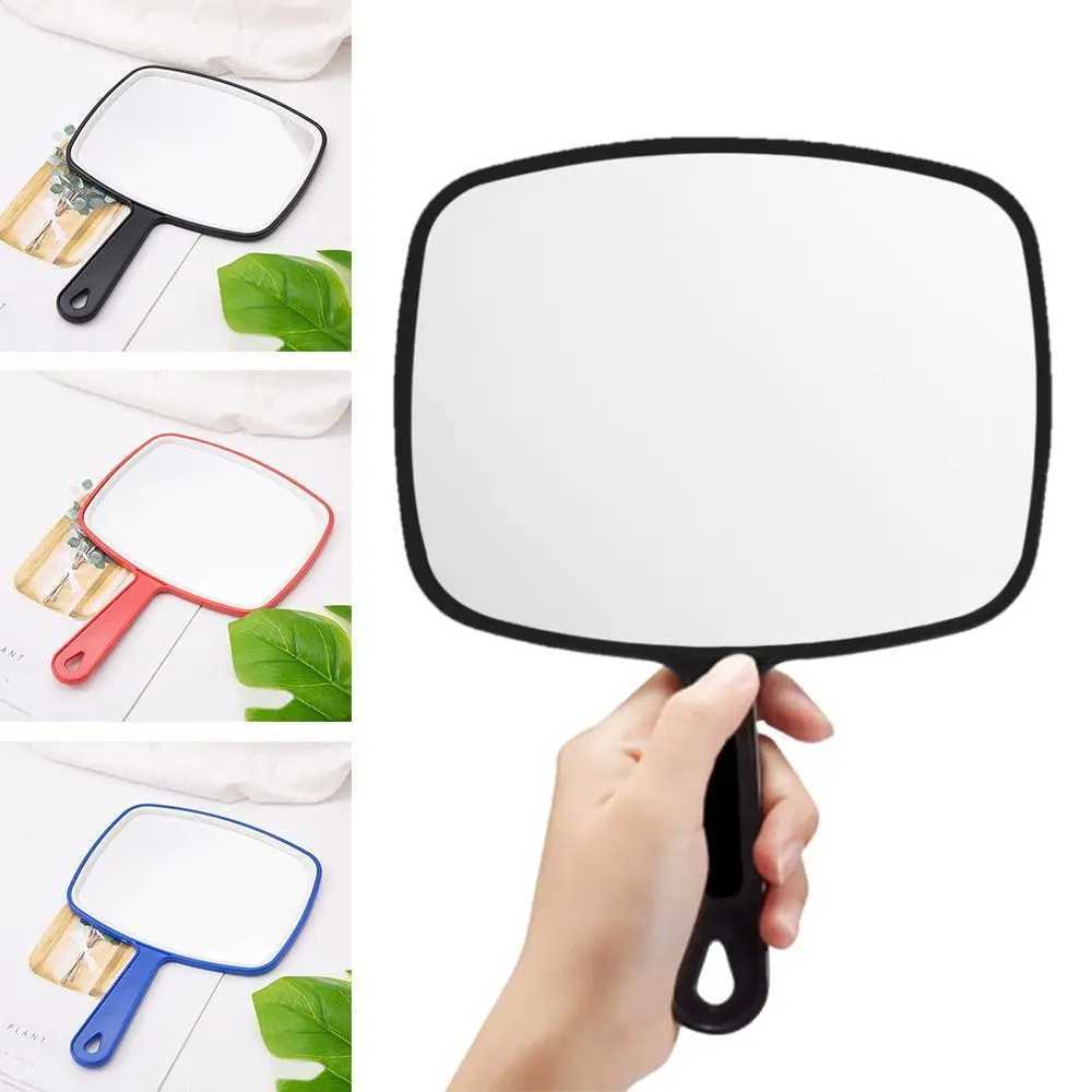 Handheld Double Sided Makeup Tool Vanity Mirror Salon Style Makeup Mirror Magnifying LightXJ241213
