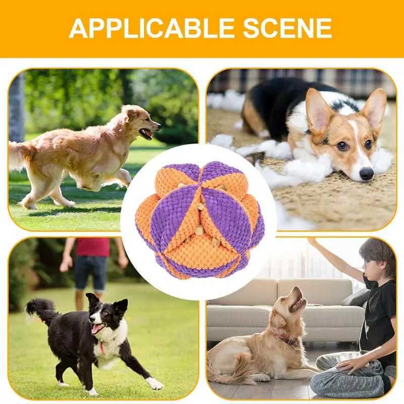 Dog sniffing toy sniffing interactive therapy ball dog puzzle toy biting corrosion-resistant toy slow feeder therapy ball X241213
