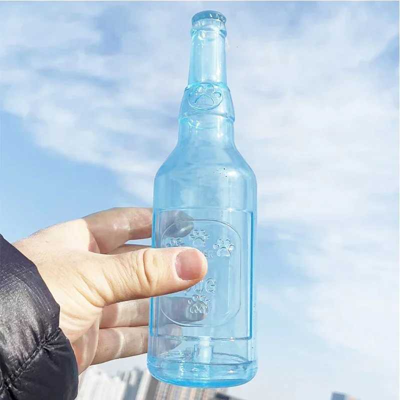 Pet dog noise chewing toys beer bottles and tennis dog toys squeezing pet toys fun toys puzzle toys X241213