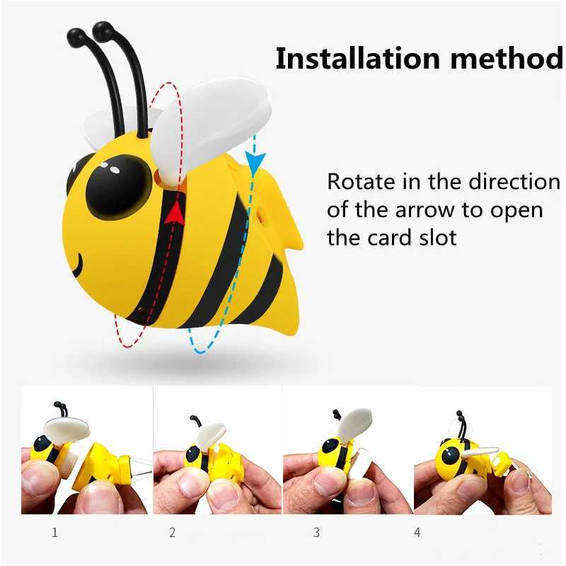 Bee Car Air ener Auto Air Vent Clip Parfum Flavoring Fragrances Deodorant Perfume Diffuser Car Interior Accessories DecoratXJ241213