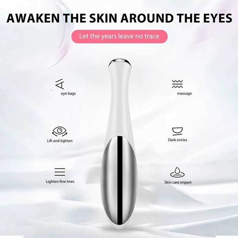 Portable eye massager electric vibrating eye cream essence introduction beauty facial care pen portable travel set W241213