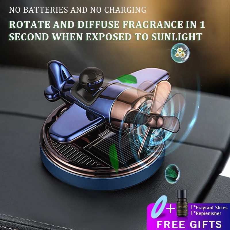 Solar Car Air ener Fighter Propeller Fragrance Supplies Interior Accessories Decor Flavoring Original Perfume DiffuserXJ241213