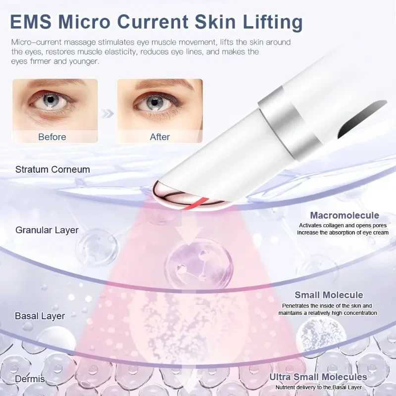 Electric eye massager with a constant temperature of 45 heated vibration massage lamp dark circles and eye bags and relaxing skin care tools W241213
