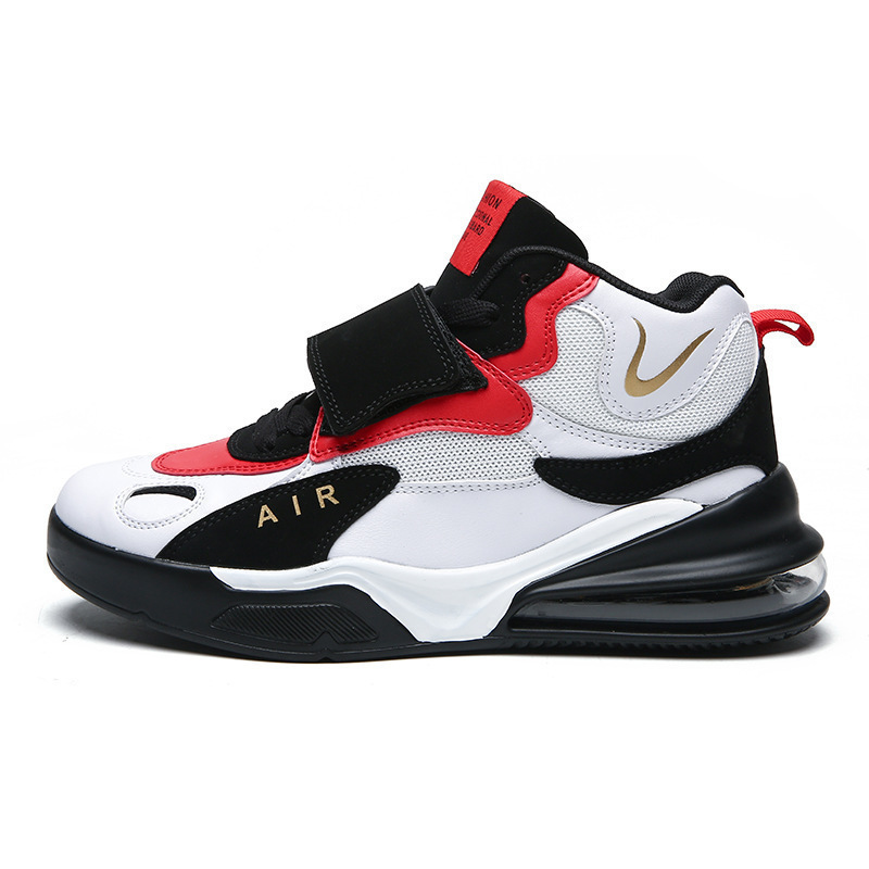 spring autumn black and white panda color men's high-top shock absorption designer sports size 37-45 non-slip shoes