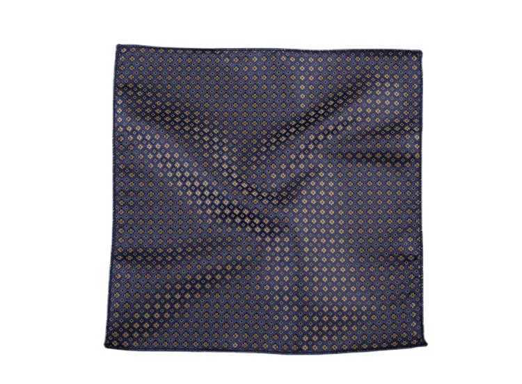 23 * 23CM Luxury Mens Handle Polka Dot Stripe Flower Hanks Polyester Hanks Business Pocket Square Chest Towel Wedding W241213