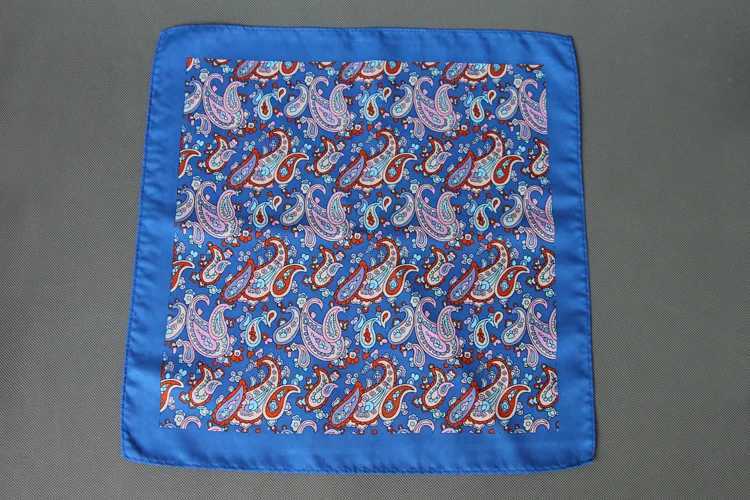 Mens floral print pocket square handle womens polyester luggage Hanks for wedding mens set luggage towels W241213