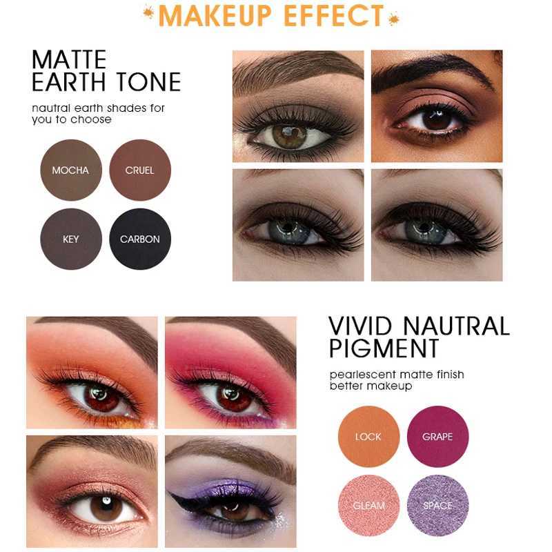 IMAGIC 35 color eye shadow matte flash pigment professional long-life mirror pearl eye makeup cosmetics W241213