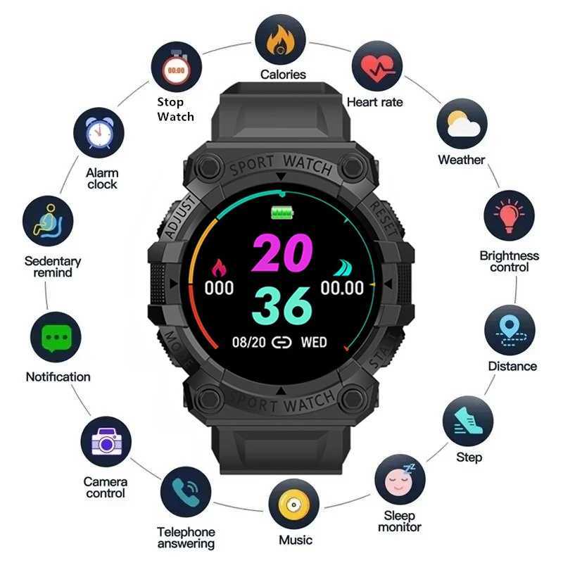 High Quality Smart Watches Men Women BT Smartwatch Round Touch Smart Bracelet Fitness Bracelet Connected Watches for Ios Android Y56 O241213