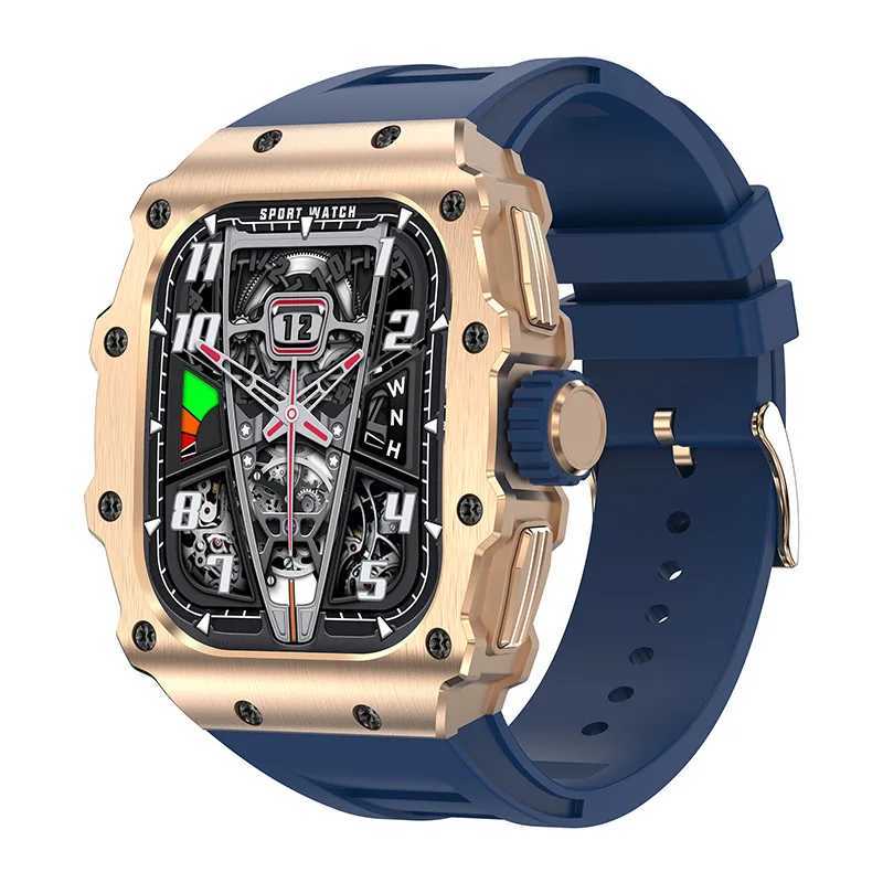 AK65 smartwatch AMOLED large screen mens BT call heart rate health monitoring sports fitness tracker bracelet T241213