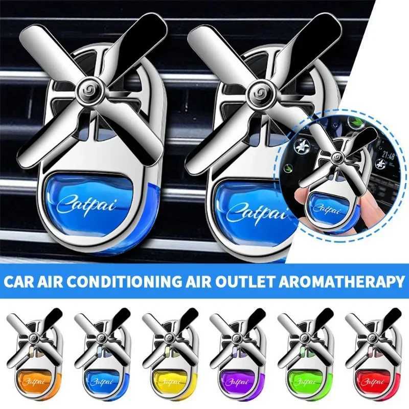 Solar Powered Car Air ener Heliter Propeller Scent Supplies Car Decoration Accessories Flavored Perfume DiffuserXJ241213