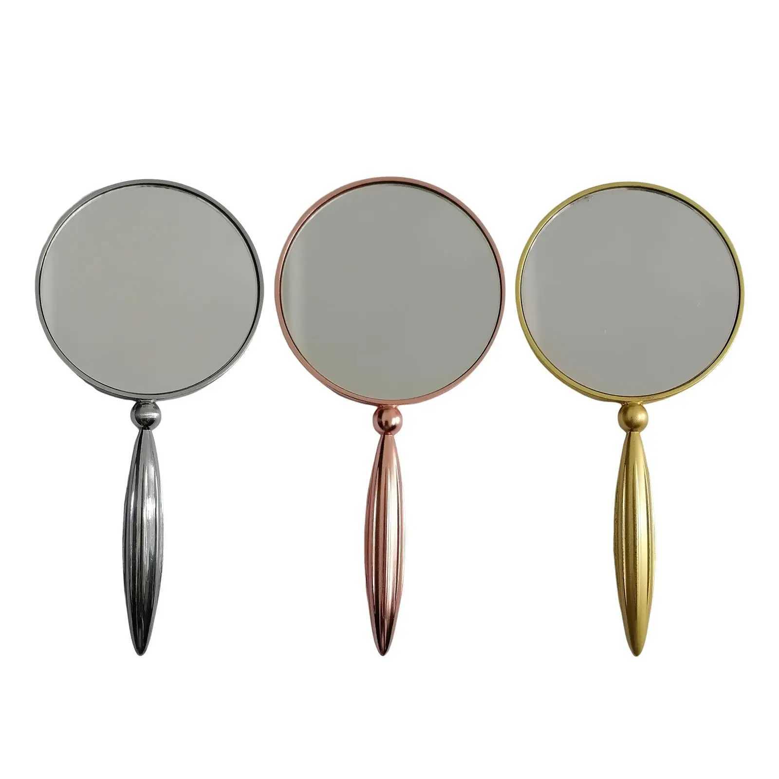 Handheld Mirror Creative Hairstyling Vanity Mirror Hand Held Decorative CosmeticXJ241213