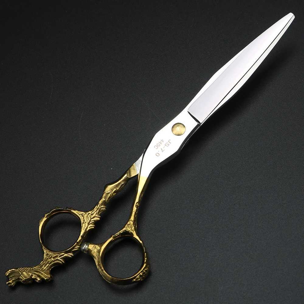 New Arrival 7-inch bearing dragon handle hair clip hair clipper styling tool cutting shears and slimming shears Z241213