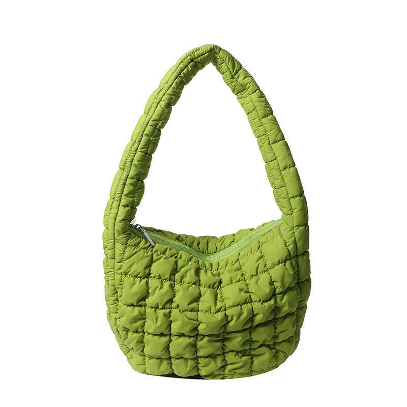 Spring and summer new bag cloud pleated big bag casual personality lightweight large capacity dumpling bag commuting armpit womens bag