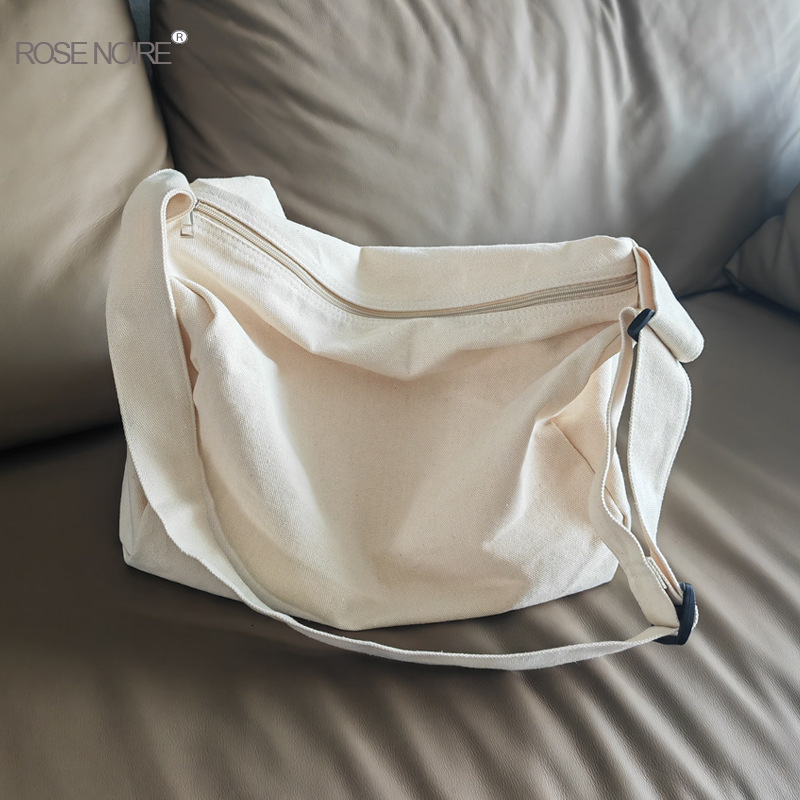 Hot Selling Japanese Rakuten Women's Bag, High-End Canvas, Large Capacity Single Shoulder Diagonal Cross Bag