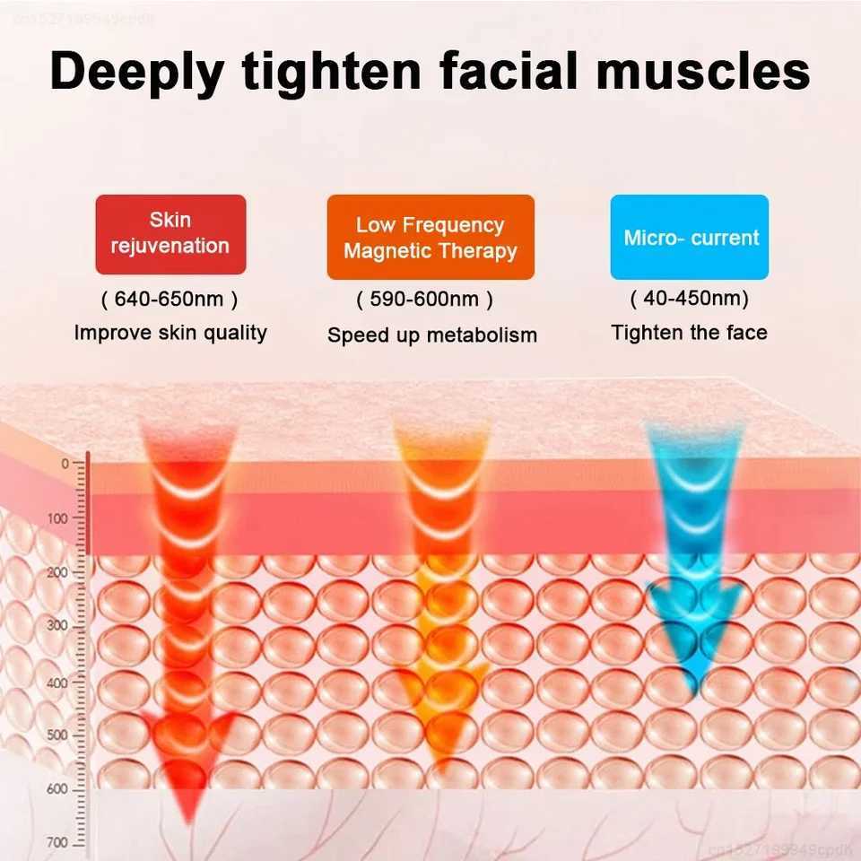 EMS Eye Massager Face Lifting Firming Anti-Wrinkle Massage Microcurrent Muscle Stimulator For Face Spa Skin Care W241213