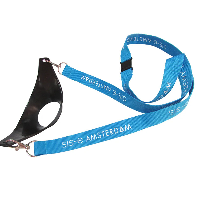 Customization Water Bottle Drink Cup Holder Neck Strap , Coffee Cup Lanyards With PVC Silicone Wine Beer Glass Holder Neck Lanyard,Silicone ring lanya
