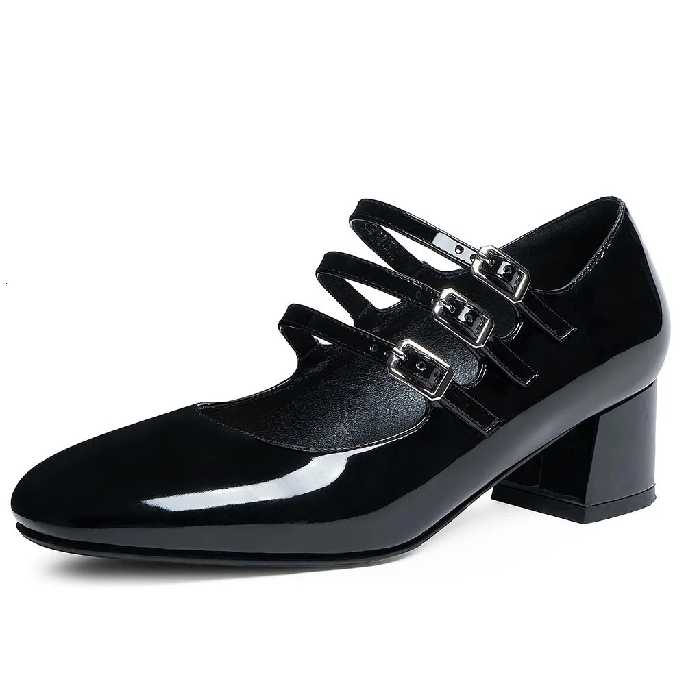 2024 Thick High Heels Womens Mary Jane Pump Shoes er Spring/Summer Comfortable Fashion Sweet Cute Womens Shoes Sandals 241213